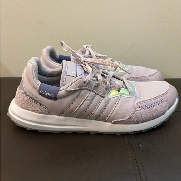 Adidas Retrorun Running Shoes Mauve/Orbit Violet Women Size 7 1/2 - Picture 2 of 7